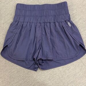 Free People Movement The‎ Way Home Running Shorts Deep Sea Purple Size S